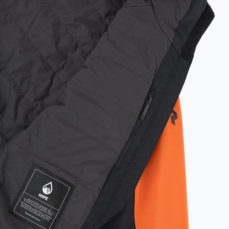 Pánská lyžařská bunda Peak Performance Rider Tech Insulated gold flame/black 6