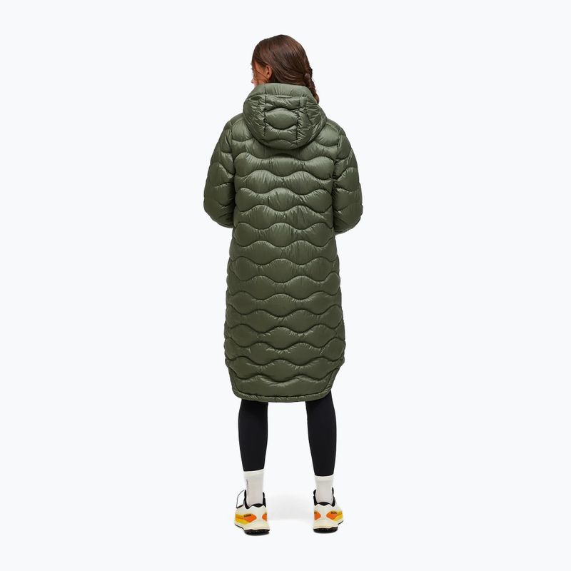 Dámský péřový kabát Peak Performance Helium Down Coat pine needle/olive extreme 3