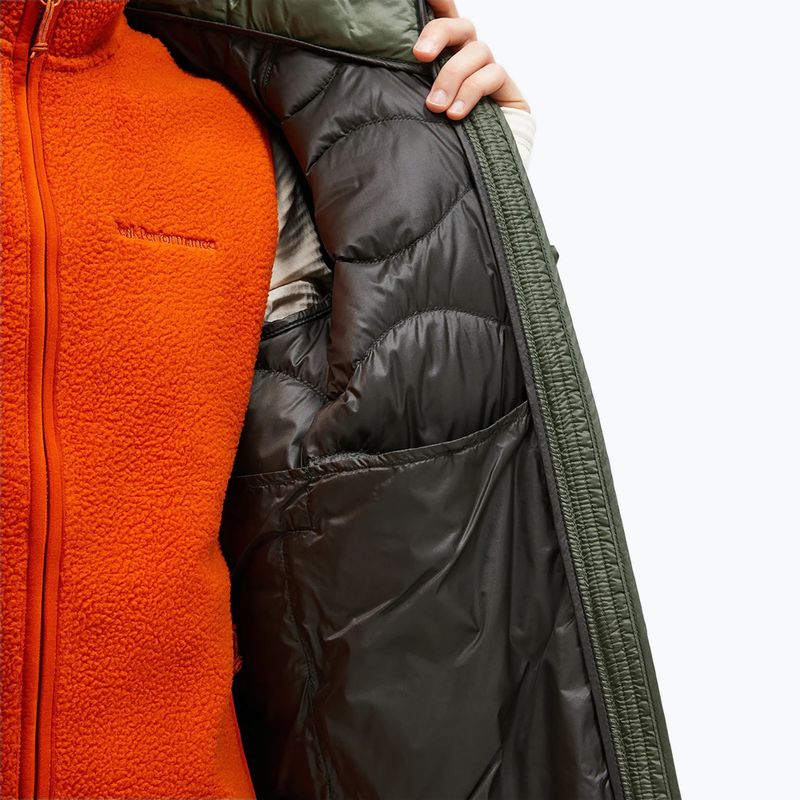Dámský péřový kabát Peak Performance Helium Down Coat pine needle/olive extreme 6