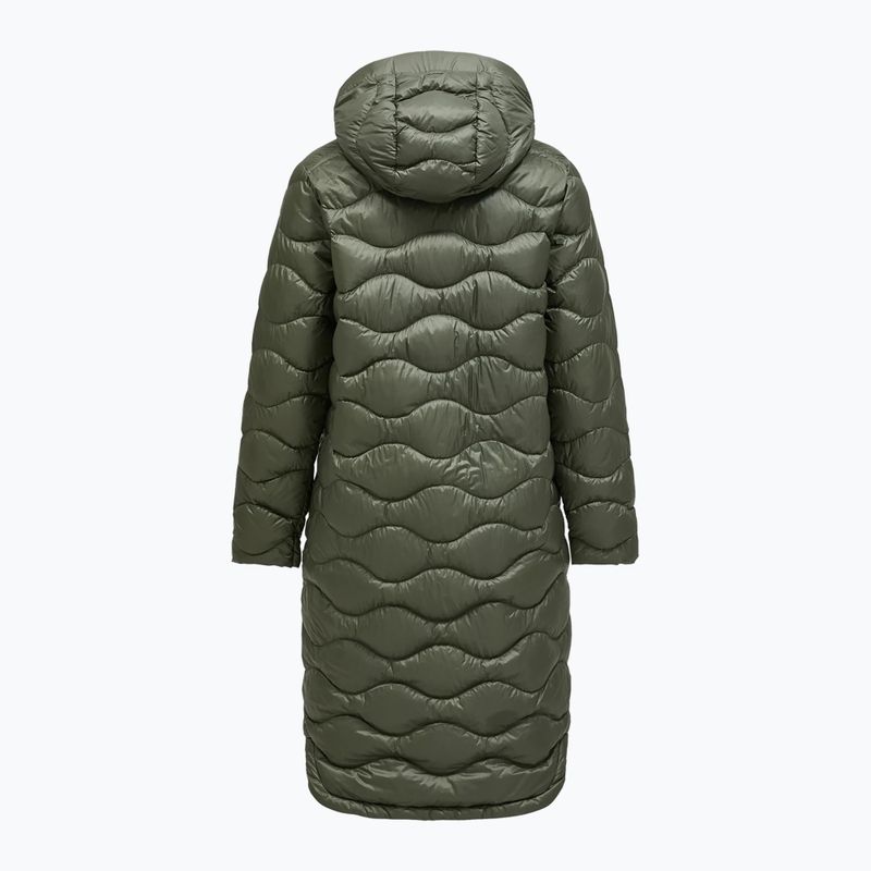 Dámský péřový kabát Peak Performance Helium Down Coat pine needle/olive extreme 8