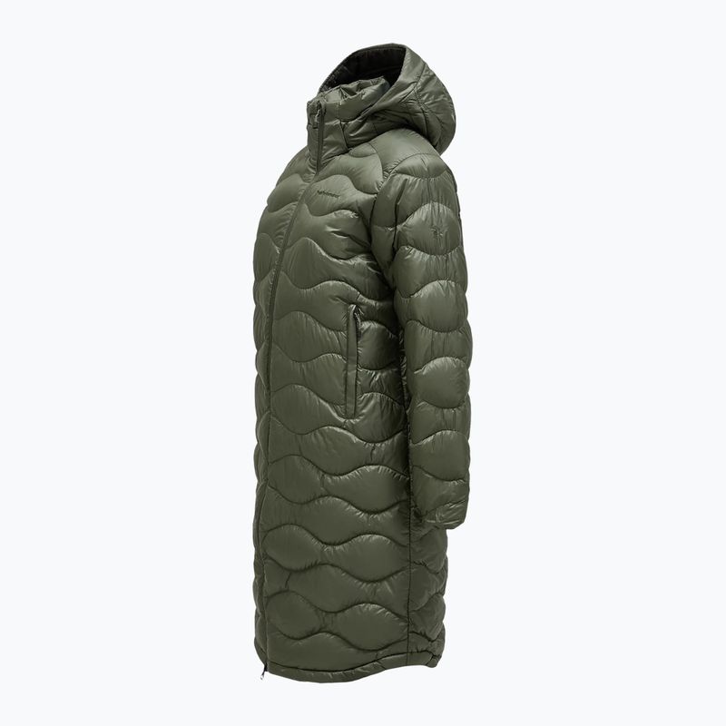 Dámský péřový kabát Peak Performance Helium Down Coat pine needle/olive extreme 9