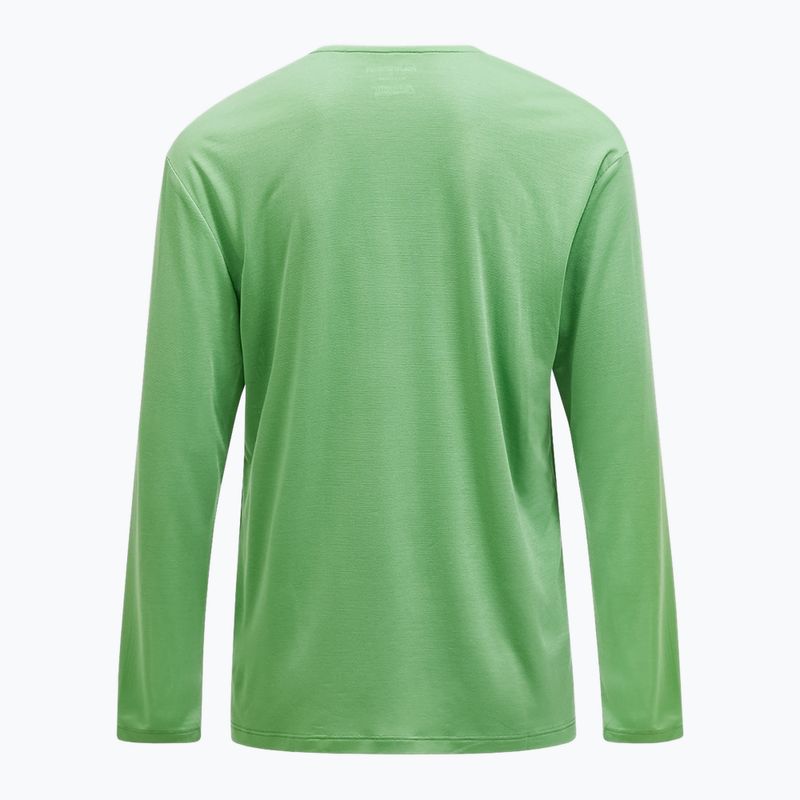 Pánské tričko Longsleeve Peak Performance Delta LS peppermint  2