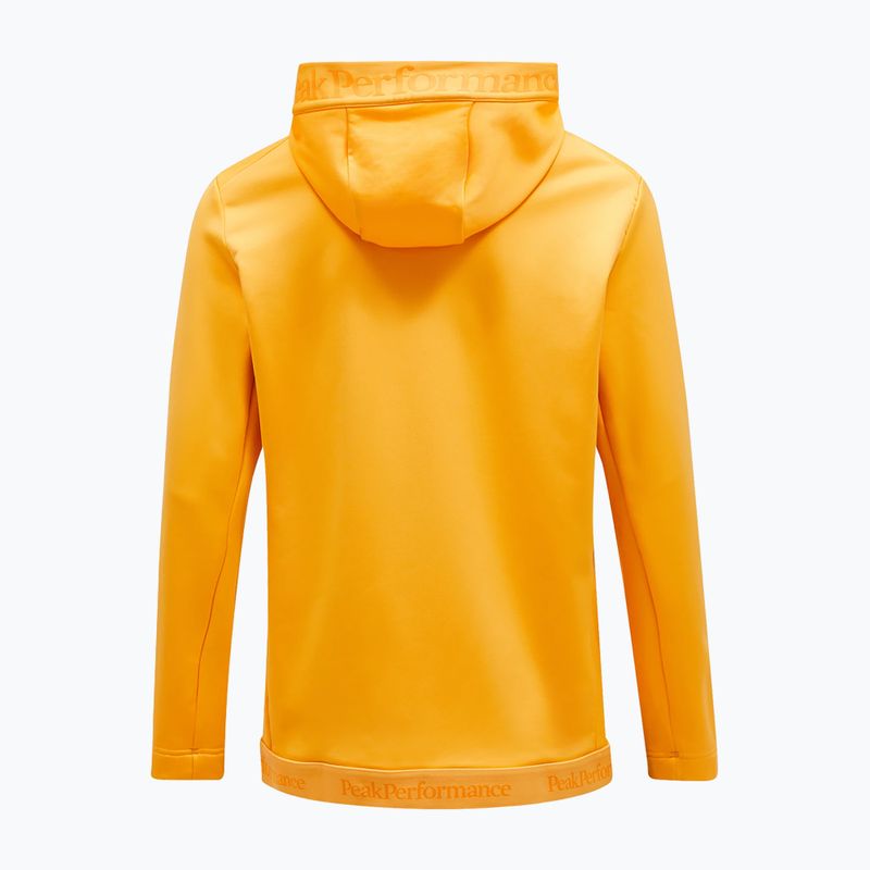 Pánská mikina Peak Performance Rider Tech Zip Hood blazing orange 5