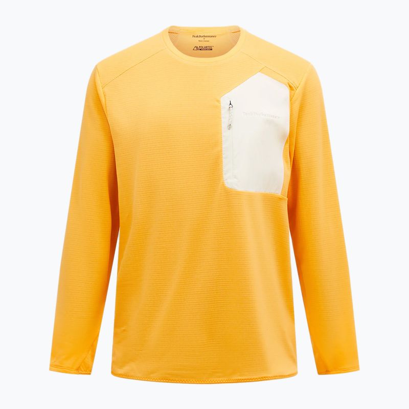 Pánská mikina Peak Performance Freelight Polartec Grid blazing orange 5