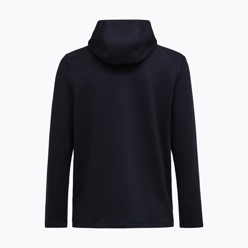 Pánská fleecová mikina Peak Performance Trail Polartec Power Grid Half Zip Hood black 5