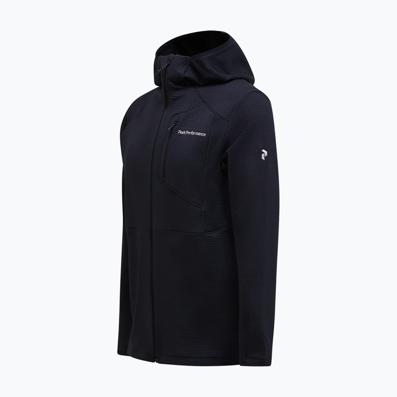 Pánská fleecová mikina Peak Performance Trail Polartec Power Grid Half Zip Hood black 6