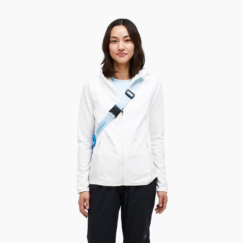 Dámská trekingová mikina Peak Performance Light Zip Hood off white