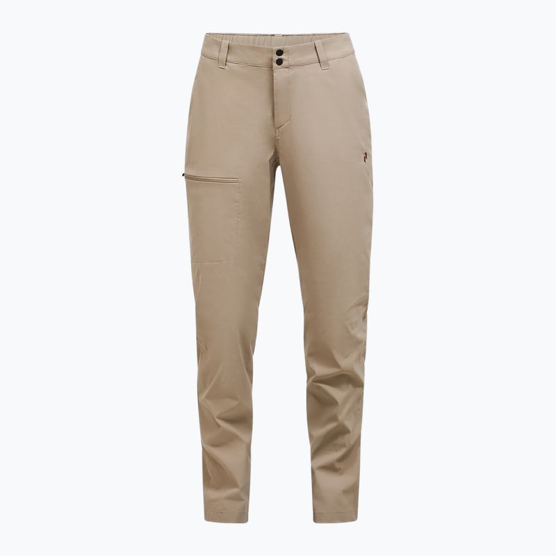Dámské trekové kalhoty Peak Performance Iconiq avid beige