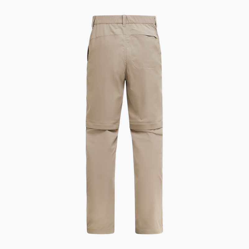 Pánské trekové kalhoty Peak Performance Iconiq Zip avid beige 2
