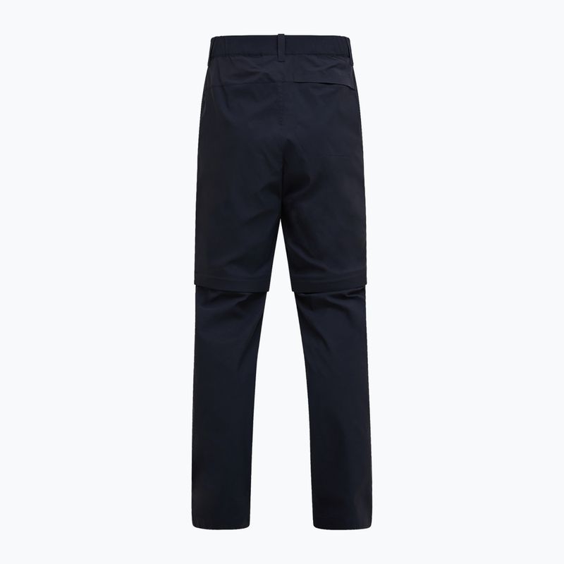 Pánské trekové kalhoty Peak Performance Iconiq Zip black 2