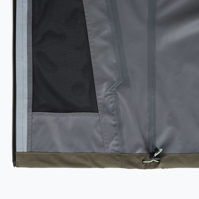 Pánská bunda do deště Peak Performance Trail Hipe Shell Peppermint/pine needle/green  6