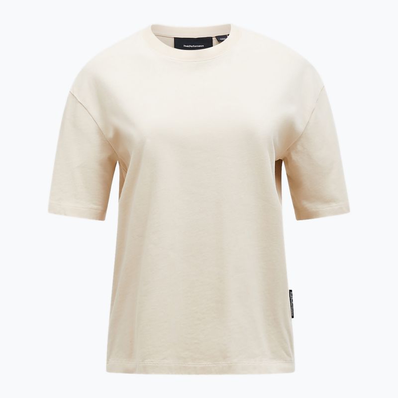 Dámské tričko Peak Performance Heavy Cotton avid beige