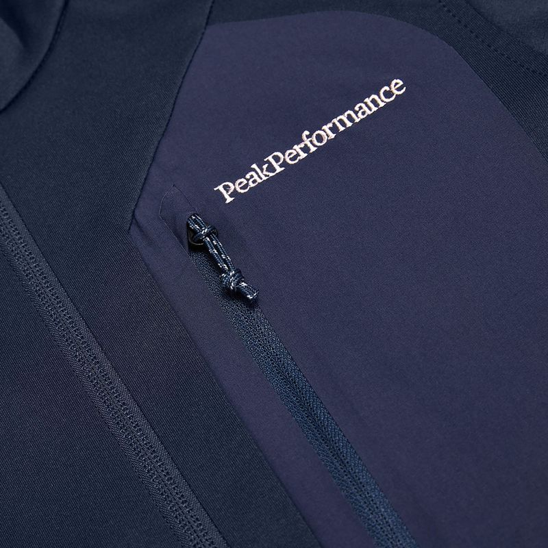 Dámská mikina Peak Performance Utility Light Zip blue shadow 4