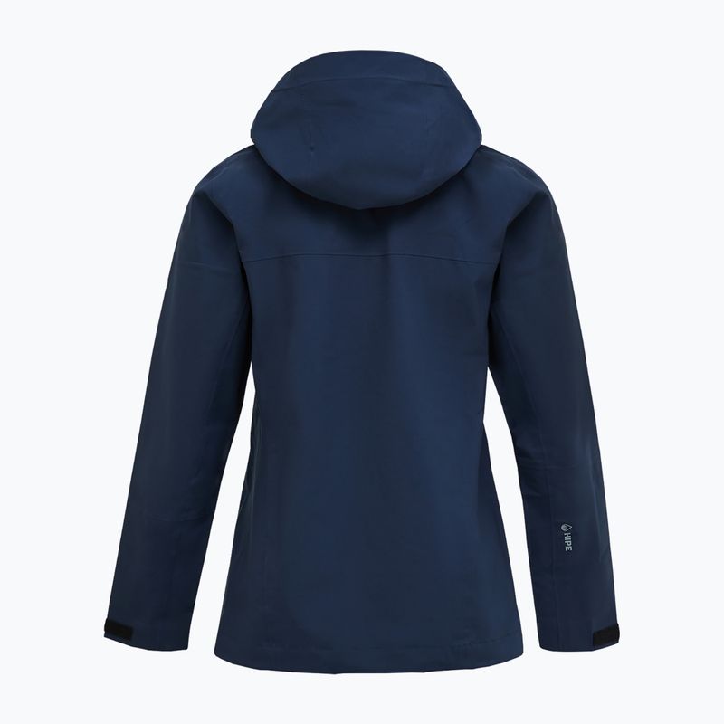 Dámská bunda do deště Peak Performance Trail Hipe Shell Jacket blue shadow 2