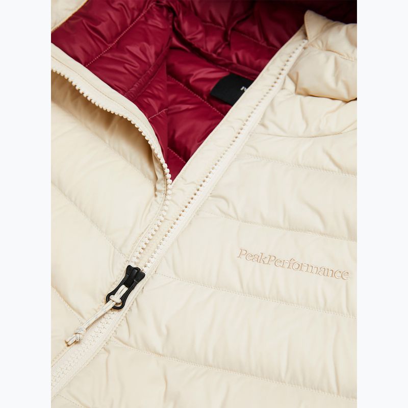 Dámská péřová bunda Peak Performance Frost Down Hood Jacket Sand Fog 4