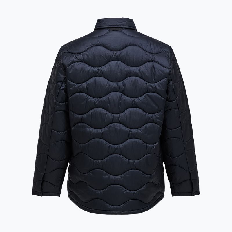 Pánská péřová bunda Peak Performance Helium Synthetic Overshirt Black 2