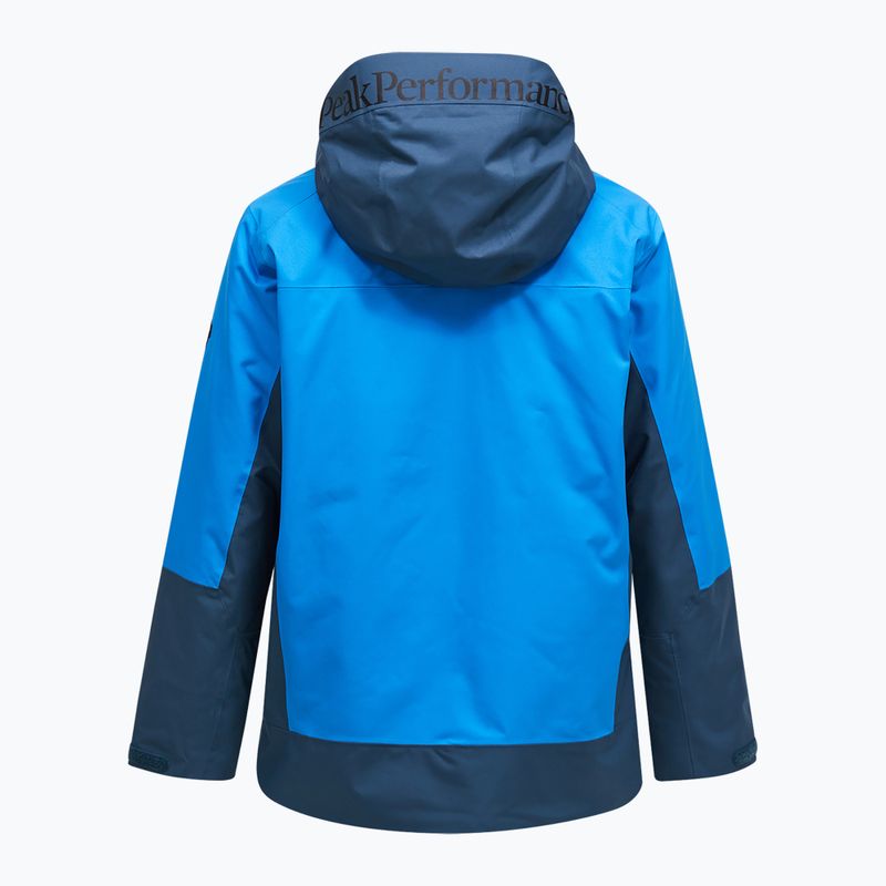 Pánská lyžařská bunda Peak Performance Rider Tech Insulated azure ascent/mountain lake 2