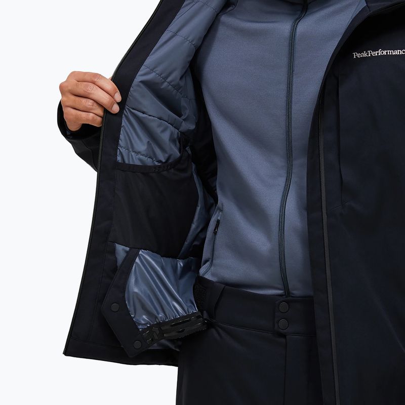 Pánská lyžařská bunda Peak Performance Maroon Insulated black 7