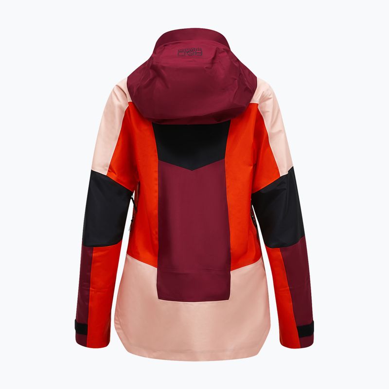 Dámská lyžařská bunda Peak Performance Vertical Gore-Tex Pro Jacket peach fuzz/vertical zenith 2