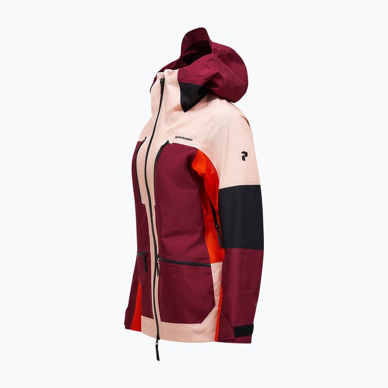 Dámská lyžařská bunda Peak Performance Vertical Gore-Tex Pro Jacket peach fuzz/vertical zenith 3