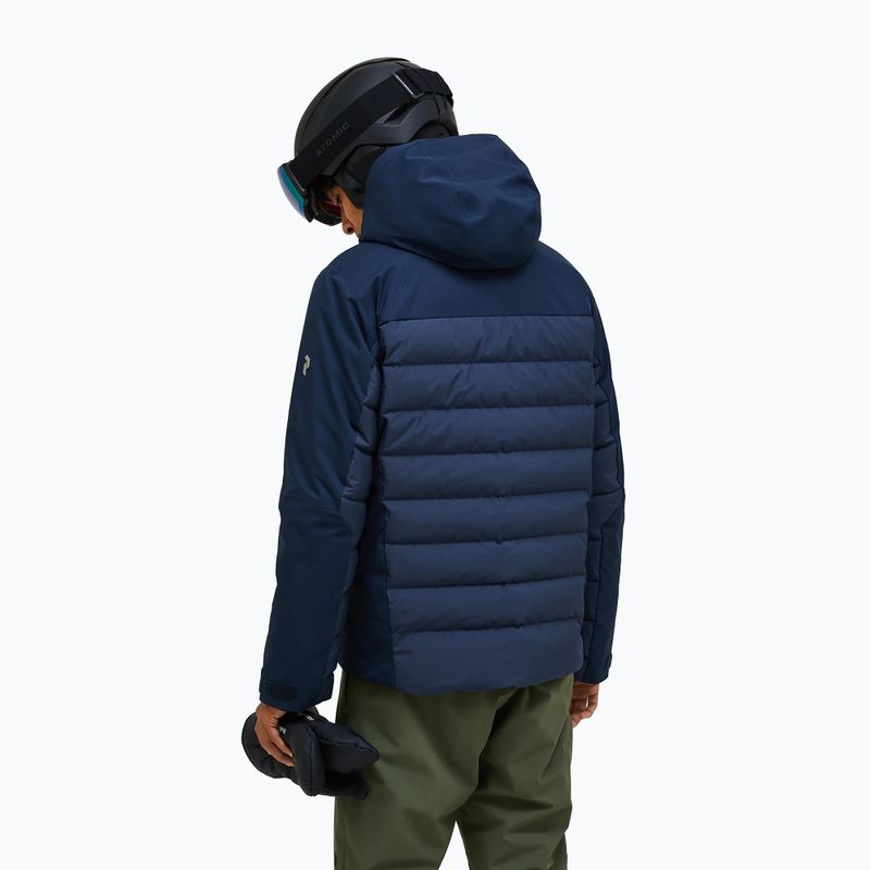 Pánská lyžařská bunda Peak Performance Shred Down blue shadow 3