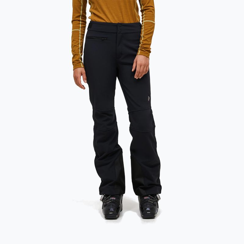 Dámské lyžařské kalhoty Peak Performance Stretch Softshell black