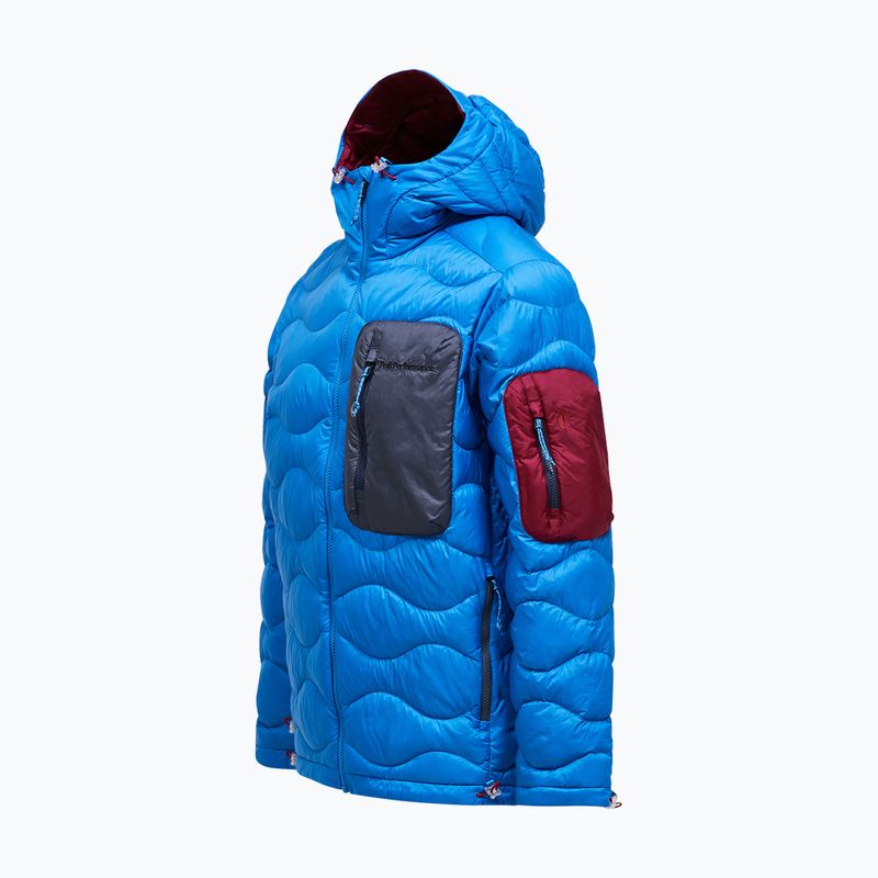 Pánská péřová bunda Peak Performance Helium Utility Down azure sscent/mountain mist 9