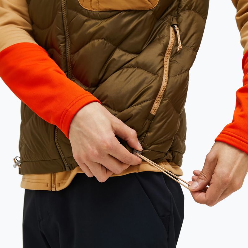 Pánská vesta Peak Performance Helium Utility Down meadow moss/shard sierra sand 4