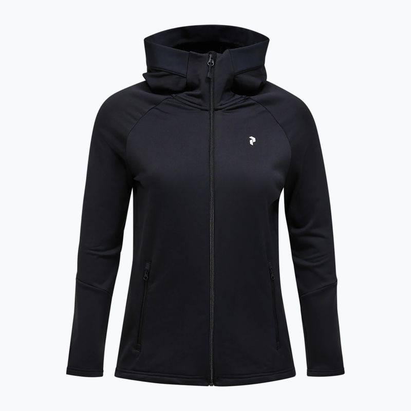 Dámská mikina Peak Performance Rider Essentials Zip Hood black/black 6