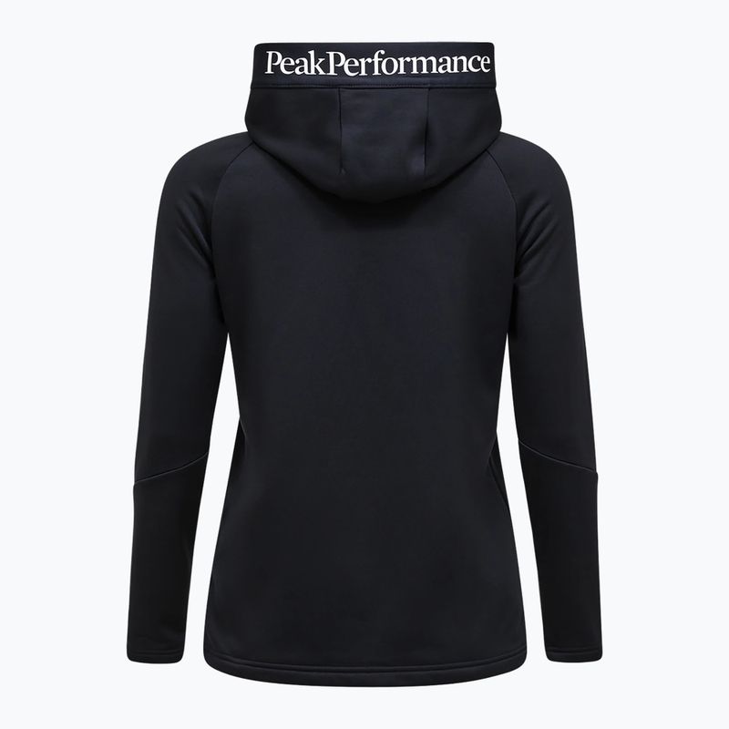 Dámská mikina Peak Performance Rider Essentials Zip Hood black/black 7