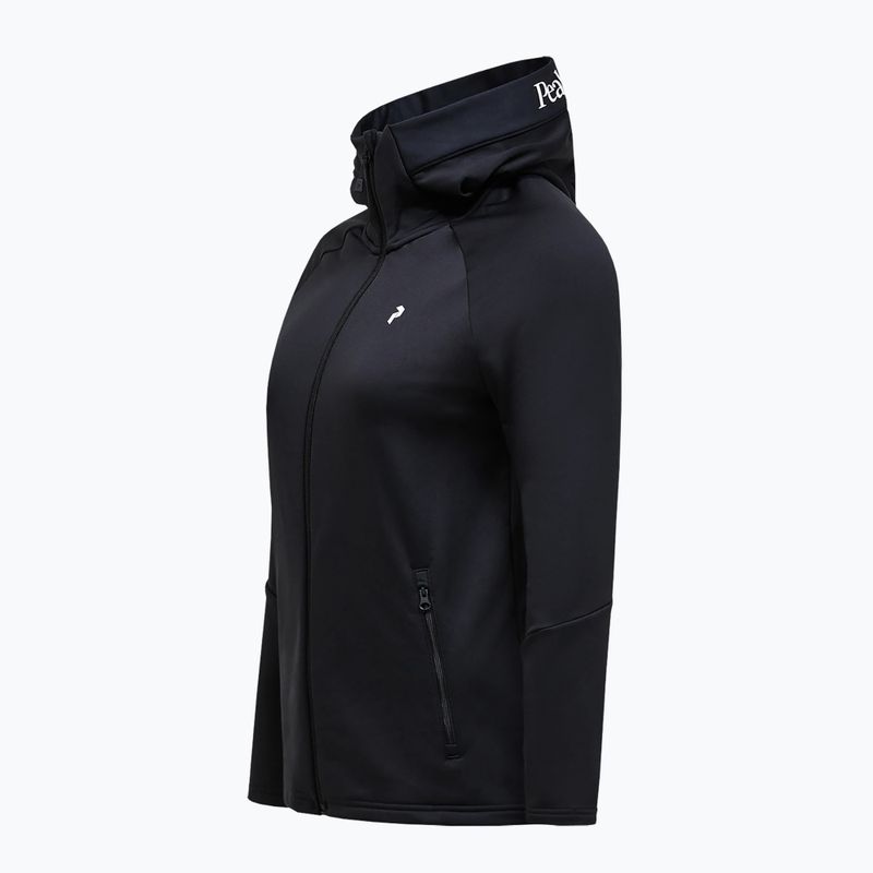 Dámská mikina Peak Performance Rider Essentials Zip Hood black/black 8