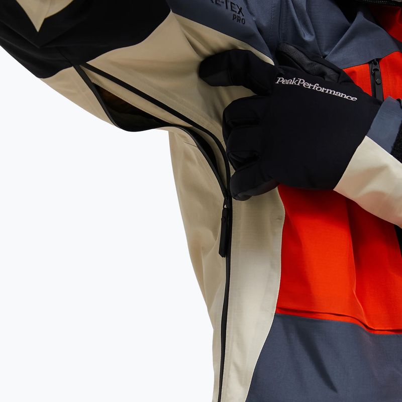 Pánská lyžařská bunda Peak Performance Vertical GTX Pro solar burst/mountain mist 5