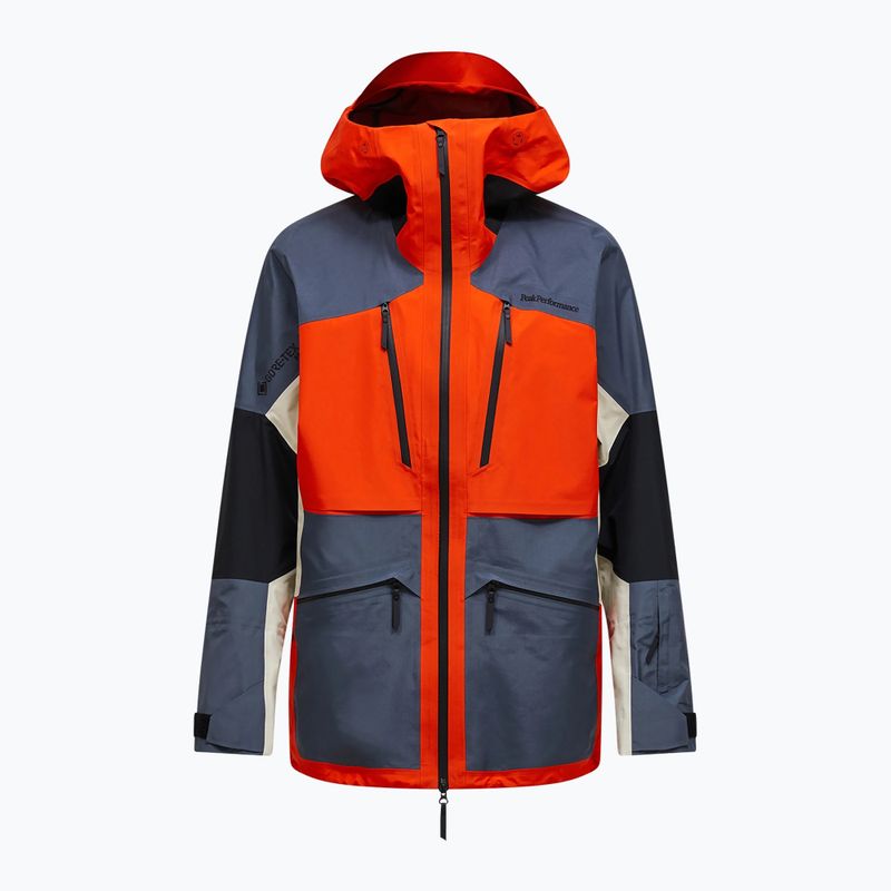 Pánská lyžařská bunda Peak Performance Vertical GTX Pro solar burst/mountain mist 9