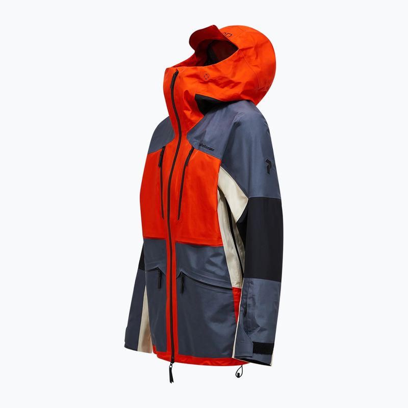 Pánská lyžařská bunda Peak Performance Vertical GTX Pro solar burst/mountain mist 11