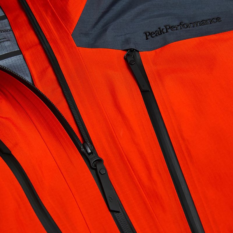 Pánská lyžařská bunda Peak Performance Vertical GTX Pro solar burst/mountain mist 12