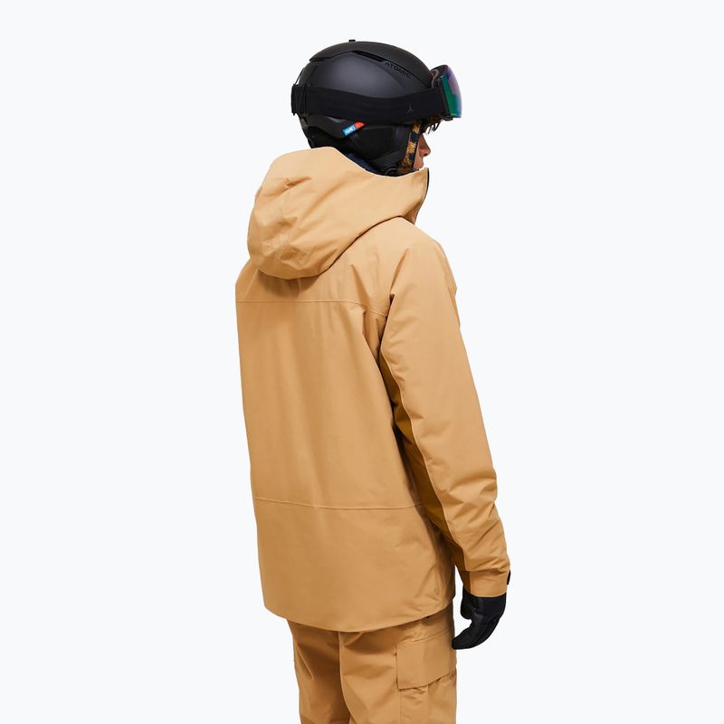 Pánská lyžařská bunda Peak Performance Edge Insulated sierra sand/earthy summit 3