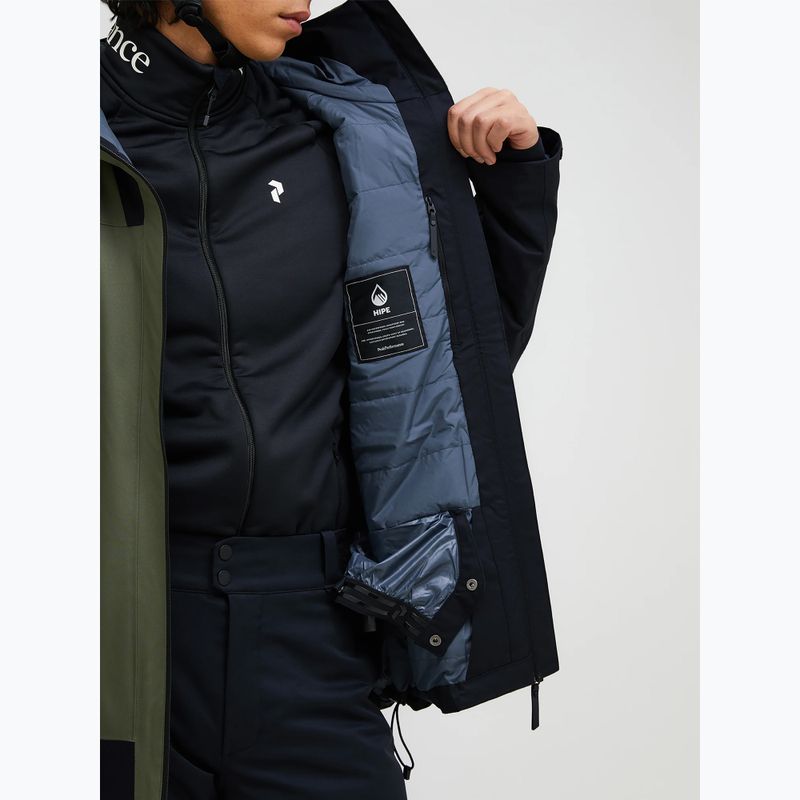 Pánská lyžařská bunda Peak Performance Rider Tech Insulated pine needle/black 6