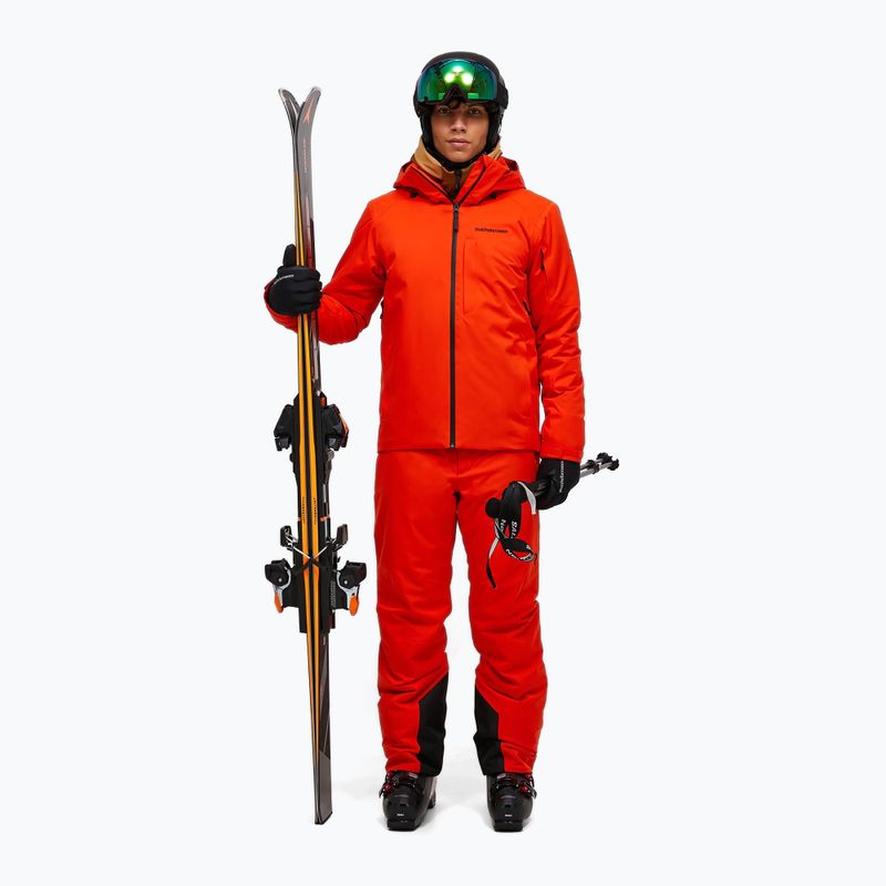 Pánské lyžařské kalhoty Peak Performance Maroon Insulated solar burst 9