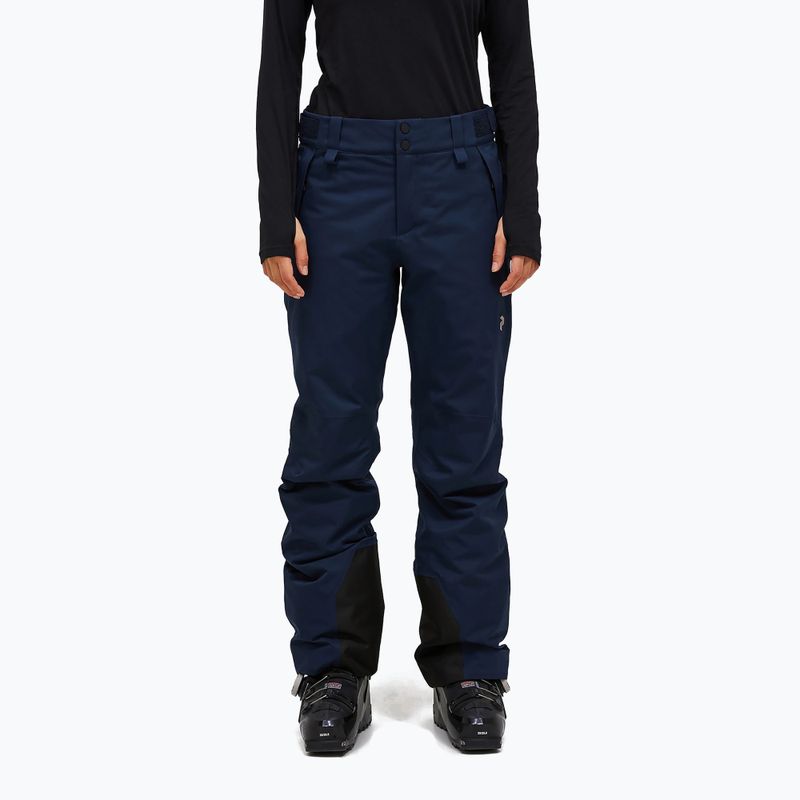 Dámské lyžařské kalhoty Peak Performance Anima Insulated blue shadow
