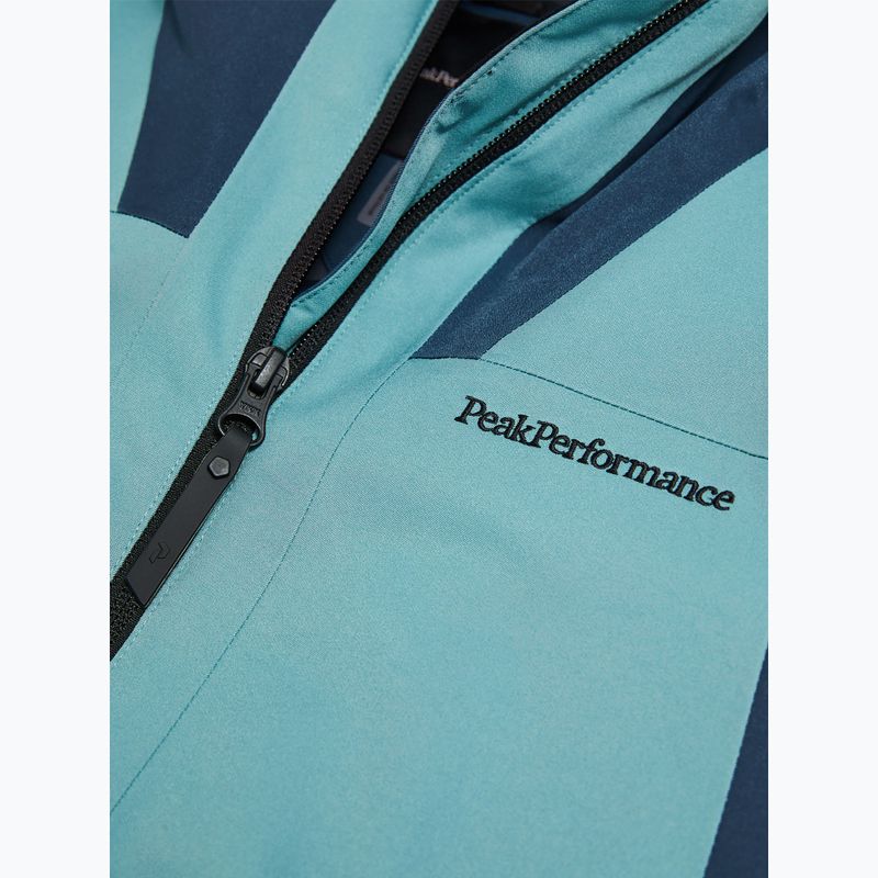 Dámská lyžařská bunda Peak Performance Rider Tech Insulated Jacket mountain lake/deluded vision 4