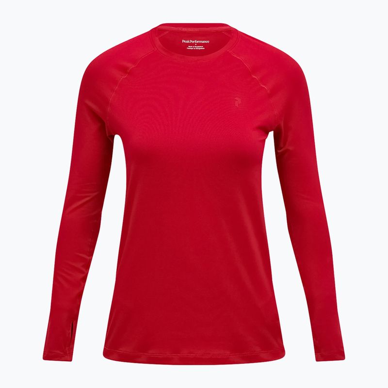 Dámská termoakční mikina Peak Performance Spirit Crew tech burgundy 3