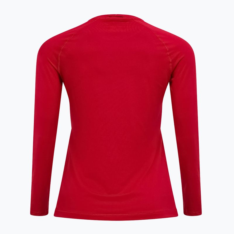 Dámská termoakční mikina Peak Performance Spirit Crew tech burgundy 4