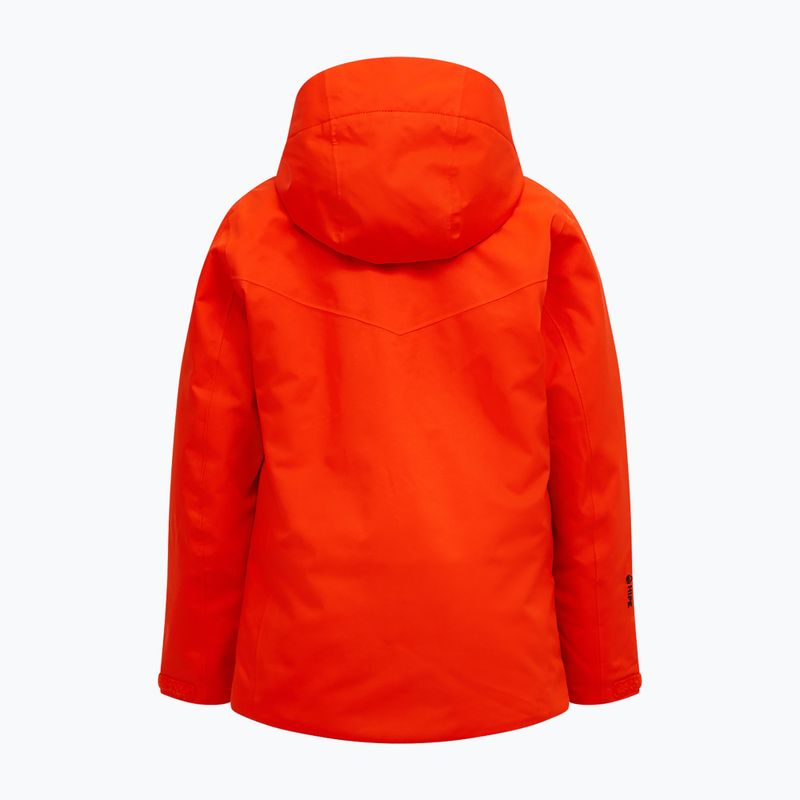 Dětská lyžařská bunda Peak Performance JR Maroon Insulated solar burst 2