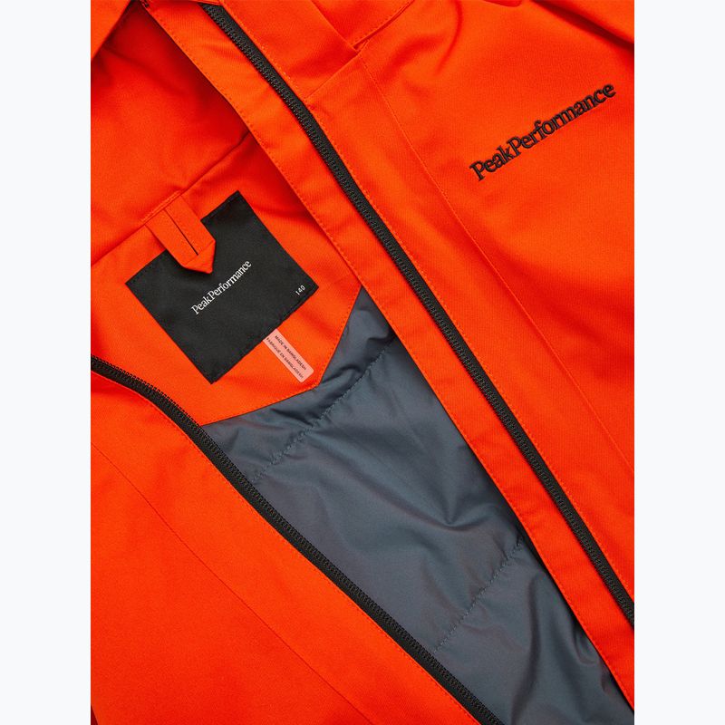 Dětská lyžařská bunda Peak Performance JR Maroon Insulated solar burst 4