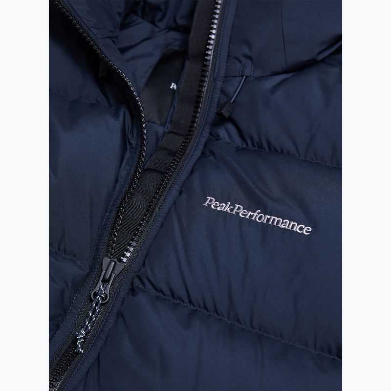 Pánská péřová bunda Peak Performance Rivel Down Jacket blue shadow 4
