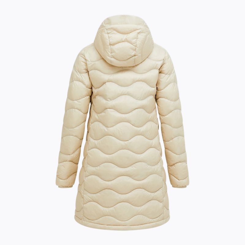 Dámský péřový kabát Peak Performance Helium Down Sand Fog 7