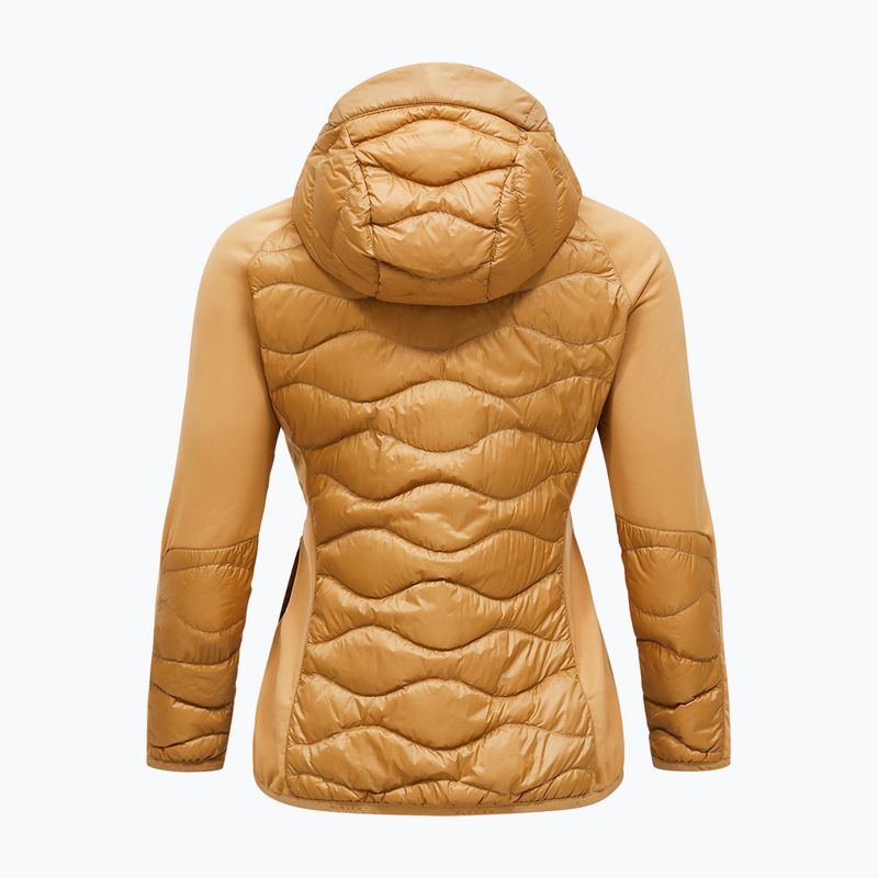Dámská péřová bunda Peak Performance Helium Hybrid Down Jacket Sierra Sand 2