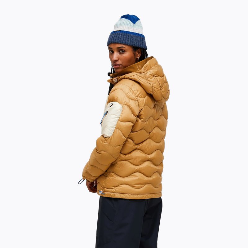 Dámská péřová bunda Peak Performance Helium Utility Down sierra sand/sand fog 3