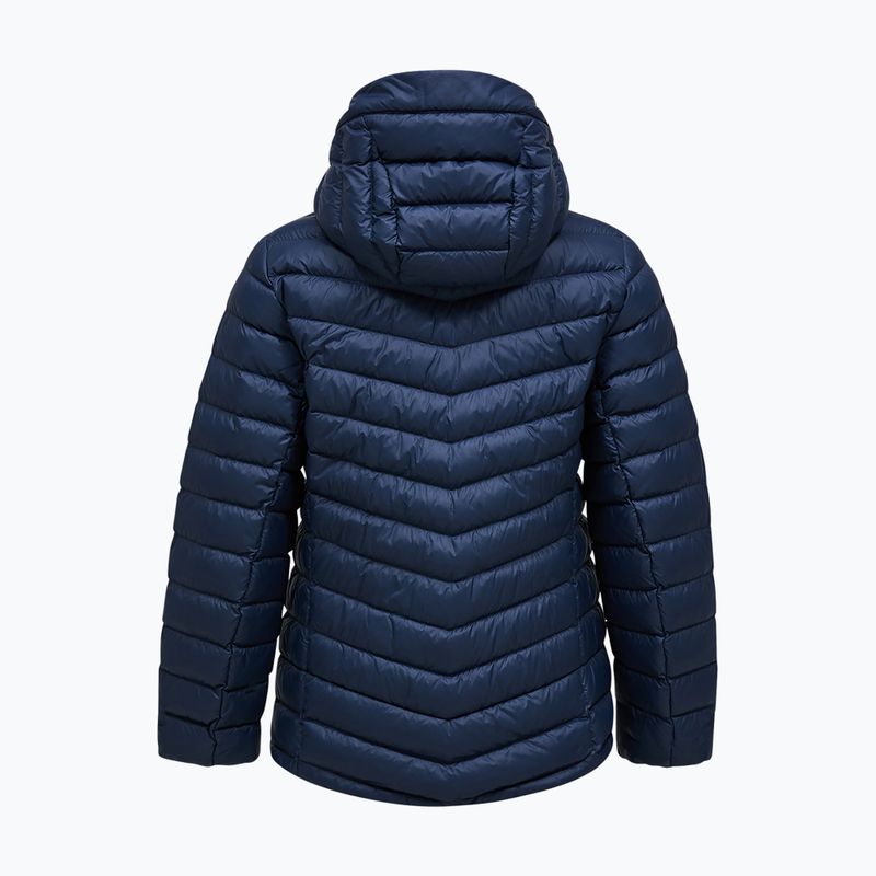 Dámská péřová bunda Peak Performance Frost Down Hood Jacket blue shadow 2