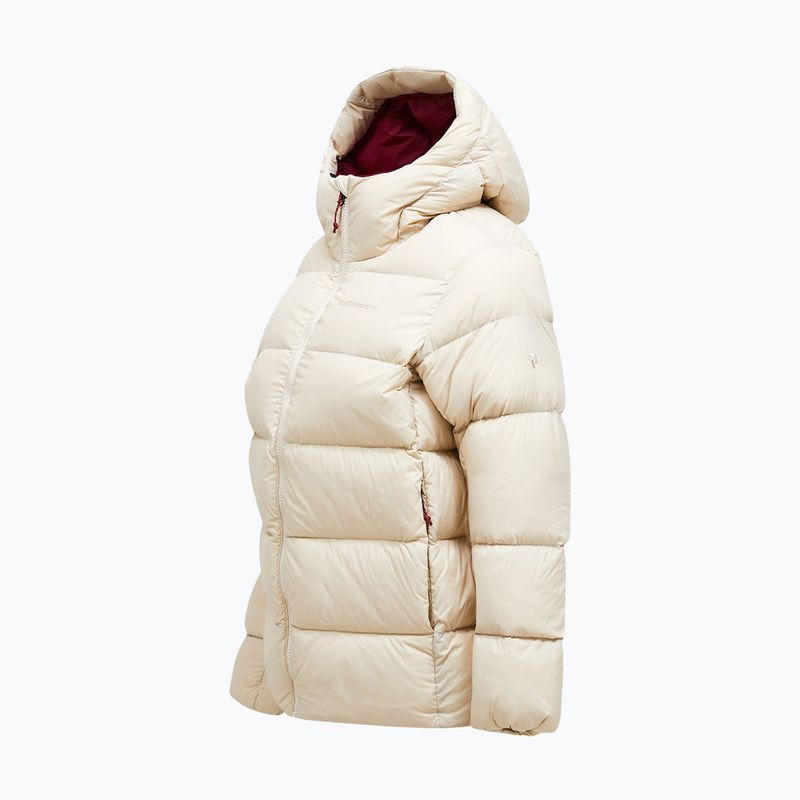Dámská péřová bunda Peak Performance Frost Down Puffer Jacket Sand Fog 3